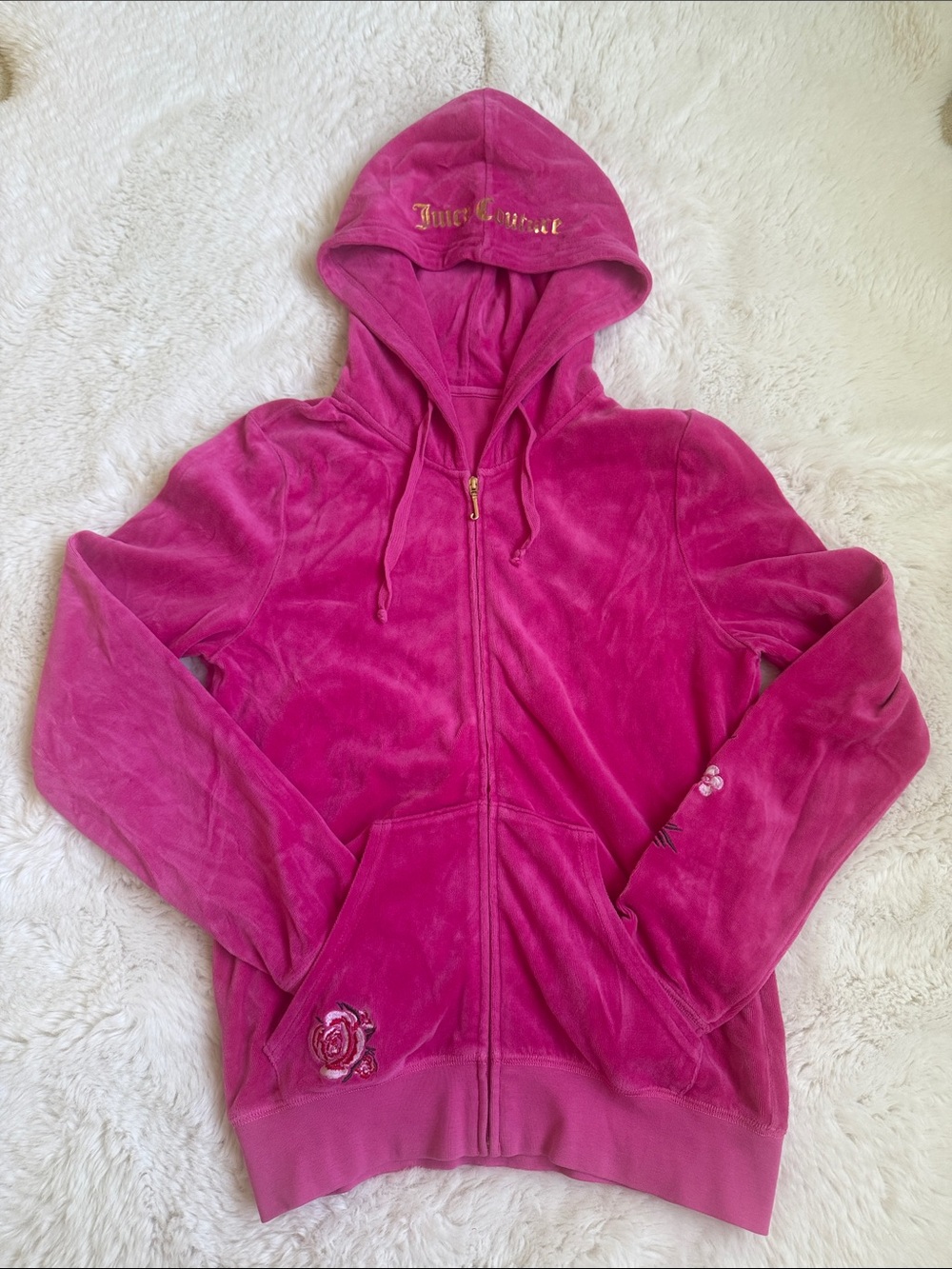 Juicy Couture Velour Zip Hoodie